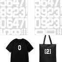 3 Inch 3sets 1-10 Number Iron On Heat Transfer Fabric Vinyl DIY for Sport Jerseys T Shirts Clothes Slogan Printing Crafts Decoration (3IN Number - White)