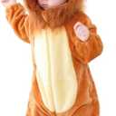 Baby Animal Costumes Toddler Halloween Dress Up Outfit (18-24 Months/Height 32"-35", Lion)