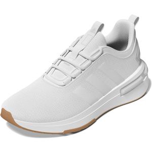 adidas Womens Racer Tr23 Running Sneakers Shoes - Black (8, Cloud White/Cloud White/Grey One)