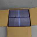 400 Hard Plastic Card Sleeves, Premium Baseball Card Protectors, 3"x 4" Trading Cards Sleeves, Sports Game Cards Holder Top Cases (200 Hard Sleeve + 200 Soft Sleeve)