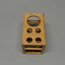 Bamboo Naturals Toothbrush Holder, Stores 4 Toothbrushes and 1 Toothpaste, Made of 100% Sustainable Bamboo, Stylish Bathroom Organizer Accessory, Easy to Clean and Odor Resistant