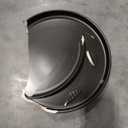 24 Piece Dinnerware Set,Bold Black Dish Set with Plates and Bowls for 8  Premium Ceramic Tableware for Hosting & Large Gatherings (Matte Reactive Dark Night)