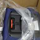 Diono Solana, No Latch, Single Backless Booster Car Seat, Lightweight, Machine Washable Covers, Cup Holders, Blue
