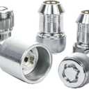 Mopar One-Piece Wheel Lock Kit - 82212564AA (Fits Select Years, Body, and Trim Styles of Jeep: Wagoneer/Grand Cherokee/Gladiator, Ram: 1500/2500/3500 and Dodge Durango vehicles)