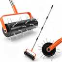 Rolling Lawn Aerator, Manual Lawn Aerator Roller Tool