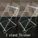 2 Stand Knife Display Stand Arcylic Clear8