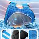 Kids Protective Gear Set, Knee and Elbow Pads with Wrist Guards for Ages 3-8 Year Toddler, 3 in 1 Enhanced Material Protective for Skating Cycling Bike Roller Scooter, Includes Organizer Bag, Blue