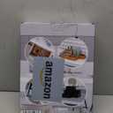 Black Bamboo Bathroom Drawer Organizer, Wooden Kitchen Utensil Holder Set of 5, Stackable Junk Drawer Organizer Tray, Multi-Use Storage Bins Boxs Dividers for Home, Office, Clothing, Makeup, Jewelry