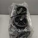 Munchkin Night Owl Lightweight Travel Stroller with Wheel Lights, Ultra Compact Baby Stroller for Everyday Travel and Easy Storage, Essential Gear for Babies & Toddlers, Black