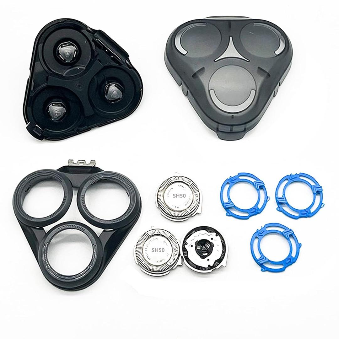 SH50 Replacement Heads Compatible with Philips Norelco 5000 Replacement Headss, Blades for Philips Norelco Replacement Head for Series 5000 Shavers