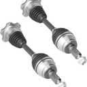 NEW Front CV Axle Shaft Assembly 2PCS fits for Chevrolet K1500 GMC K1500 1988-1999, Silverado 1500, Tahoe, Sierra 1500, Yukon 99-06, for Cadillac Escalade, Driver & Passenger side (Left and Right)