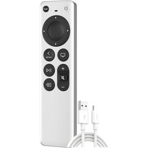 2 x Replacement Remote Control for All Apple TV Remote - 1 Year Warranty