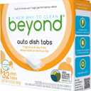 Auto Dishwasher Tablets [32 tablets] - Fragrance & Dye Free - Certified Biobased. Powerful. Plant-Based Ingredients (32 Count (Pack of 1))