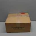 Furhaven 26" Round Orthopedic Dog Bed for Medium/Small Dogs w/ Removable Washable Cover, For Dogs Up to 30 lbs - Sherpa & Suede Snuggery - Gray, 26-Inch