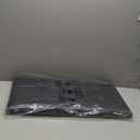 YOUDENOVA 30 inches Folding Storage Ottoman, 85L Storage Ottoman Bench for Living Bedroom and Hallway, Faux Leather Black Footrest with Foam Padded Seat, Support 350lbs