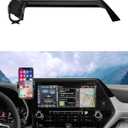 Autorder Custom Fit for Car Phone Holder 2020 2021 2022 Toyota Highlander Lmited/Platinum Accessories Phone Mount 12.3" Screen Cell Phone Automobile Cradles Hands-Free 360 Degree Rotation