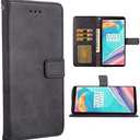 Phone Case for Oneplus 5T Folio Flip Wallet Case,PU Leather Credit Card Holder Slots Full Body Protection Kickstand Phone Cover for Oneplus5T A5010 One Plus5T 1 Plus 1plus 1+ 1+5T Cases Men Black