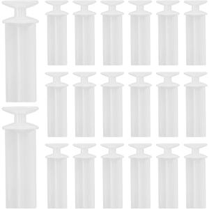20Pack Curtain Track Glider Replacement for Volvo Truck Curtains 20984270 Curtain Track Slider Compatible with Volvo VNL Curtains Carriers Slide and Roller Truck Accessories Replacement for Semi Truck