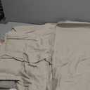 MIULEE Natural White Linen Curtains 84 Inch Long for Bedroom Living Room, Soft Thick Linen Textured Window Drapes Semi Sheer Light Filtering Rod Pocket Back Tab Neutral Farmhouse Cream Ivory 2 Panels