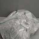 Room Darkening Curtains 144 Inches Long 12 FT Back Tab Extra Long Solid Linen Textured Drapes for Living Room/Bedroom Wall Tall Curtains High Ceiling Long 2 Story Snow White