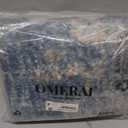 OMERAI 6x9 Washable Area Rug, Low Pile Modern Abstract Design, Non-Slip Soft Thin Carpet for Living Room, Bedroom, Dining Room, and Office, Machine Washable, Durable, Stain Resistant, Mixed Grace