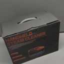 Steam Cleaner for Home & Car, 15s Fast Heat Handheld Steamer for Cleaning, 1.6L Large Tank, 3-Level Steam Control with 16-Piece Accessories Kit for Floors, Couches, Tiles, Grout, Dirt, and Grease (Orange)