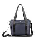 Breast Pump Bag for Work with Cooler - Tote for All Breastpump, Spectra & Medela - Organizer for Pumping Essentials - Carrying Case for Working Moms - Ellerby (Grey Wave)