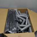 65 x 50 Inch Baby Playpen, Playpen for Babies and Toddlers, Baby Play Pen Playard for Indoor & Outdoor Active Center Game Fence, with Skin-Friendly Fabric and Soft Breathable Mesh, Grey