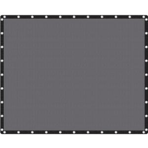 VICLLAX Shade Fabric Sun Shade Cloth Privacy Screen with Grommets for Patio Garden Pergola Cover Canopy 16x20 FT, Grey (Gray)
