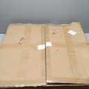 Landical 50 Pcs 2 x 2 ft White PVC Plastic Drop Ceiling Tiles 24 x 24 x 0.8 Inch Ceiling Panels Decorative Cover 200 Sq. ft for Office Bathroom Living Room Bedroom