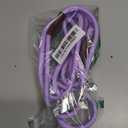 MayPaw Small Rope Dog Leash 6FT, 1/4-in Lightweight Pet Leash for Small Dogs/Puppy/Cats, Classic Colors Round Dog Lead(6ft*1/4",Purple)