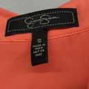 Coral Short Sleeves Blouse S
