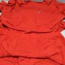 Difanlv Plus Size Womens 2 Piece Outfits Tracksuits Short Sleeve Tunic Tops Bodycon Shorts Sweatsuit Sets (X-Large, Red)