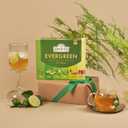 Ahmad Tea Green Tea, Evergreen Selection Pack Teabags, 60 Foil Teabags - Caffeinated & Sugar-Free (EXP 12/12/28)