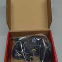 paatata Dog Shoes for Large Small Medium Dogs Knob Breathable Dog Boots & Paw Protectors Non-Slip Dog Shoes for Hot Pavement,Rain,Snowy Day Indoor Outdoor 4pcs (Black, 4)