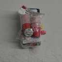 Drinking Set: Straw Toppers 6 Pcs, Trailblazers 6 Pcs, Straws 22 Pcs, 24 Cups 2 Oz