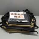 Tusk Pilot Pannier Bags with Bottle Holders (Black/Tan)