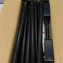 Over The Table Rod Stand with Clamps, Adjustable 47''-100'' Length Black Metal Balloon Table Arch Decoration for Wedding, Anniversary, Birthday, Party, Christmas Supplies.