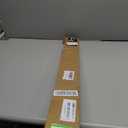 Room Divider Curtains Flexible Ceiling Tracks set Curtain track Ceiling Mount Blackout Curtain for Living Room Bedroom Ceiling Curtain Rod Privacy Dividers Panel W100xH84 Light Grey Drape&Black rail