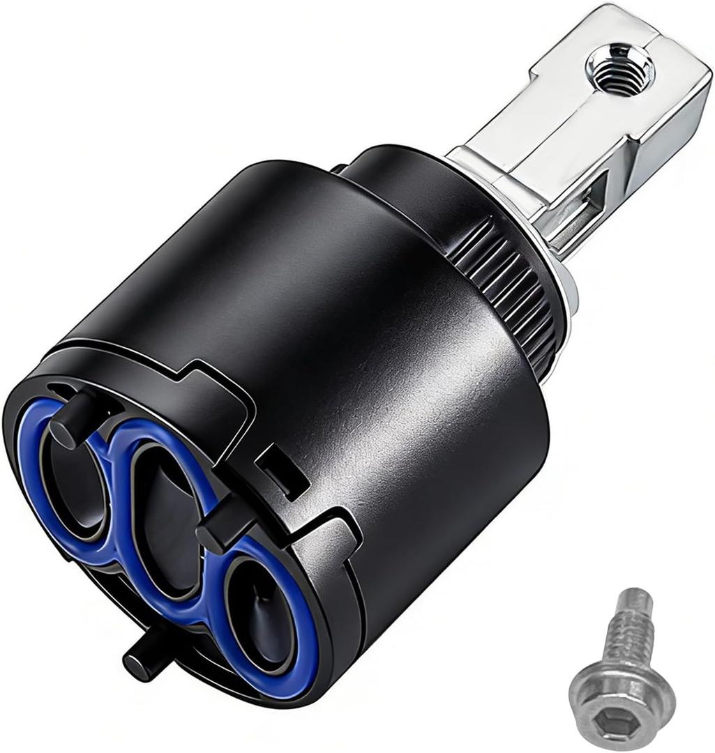 RP73000 Faucet Cartridge for Delta Kitchen/Bathroom Faucet Cartridges Parts for Delta Plumbing Replacement Part, Easy DlY Installation (Screws Included)