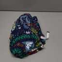 Smiry Stretch Printed Office Computer Chair Covers, Universal Desk Rotating Chair Slipcovers Removable Washable, Soft Fit Anti-Dust Spandex Protector Cover with Zipper, Blue Green