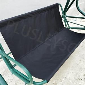 Patio Swings Replacement Seat, 900D Waterproof Thickened Fabric Porch Swing Seat Bench Cover 2/3 Seater Replacement (Black, 58.3x19.7x19.7 inch) Patio Swings Replacement Seat, 900D Waterproof Thickened Fabric Porch Swing Seat Bench Cover 2/3 Seater Replacement (Black, 58.3x19.7x19.7 inch)