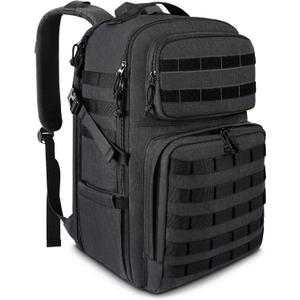 MATEIN 17 Inch Laptop Backpack, Large Military Tactical Backpack for Men TSA Approved, Water Resistant Computer Bag Work Day Pack, Travel Laptop Carry on for Camping Hiking