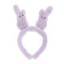2 x Purple bunny headband