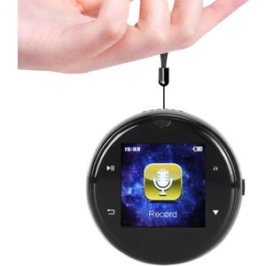 Digital Voice Recorder with Bluetooth 4.2, 1536kbps Lossless Audio Quality Long Distance Recording Dual PCM Microphone, MP3 Player FM Radio AVI Video Playback Touchscreen Control 4GB Storage