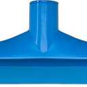 SPARTA 24" Floor Squeegee Replacement Head, Seamless Rubber with Rust-Free Plastic Frame for HACCP Compliance, Heavy-Duty Industrial Use, Thermoplastic Rubber, 24 Inches, Blue