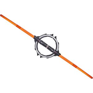 STAR WARS Lightsaber Forge Inquisitor Masterworks Set Double-Bladed Electronic Lightsaber, Customizable Roleplay Toy for Kids Ages 4 and Up
