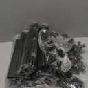 Portable Closet, Easy Assembly, Large Capacity Wardrobe Closet, Sturdy and Stable Clothes Rack with Shelves 4 Storage Baskets and 2 Hanging Rods, for Bedroom and Cloakroom Black (50 Inch)