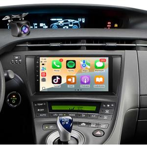 8 Core 4+64G Car Stereo for Toyota Prius 2010-2015 Without J.B.L | Android 13 9 inch IPS Touchscreen Prius Car Radio Wireless Carplay Android Auto Bluetooth GPS WIFI SWC FM+Backup Camera