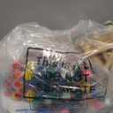 Qilery 24 Set 4 x 4 Inch Mini Canvas Panels and Easel Painting Kit, 12 Colors Acrylic Strips Brush Palettes, Art Painting Kits for Artists Beginners Oil Acrylic Craft Party Favors